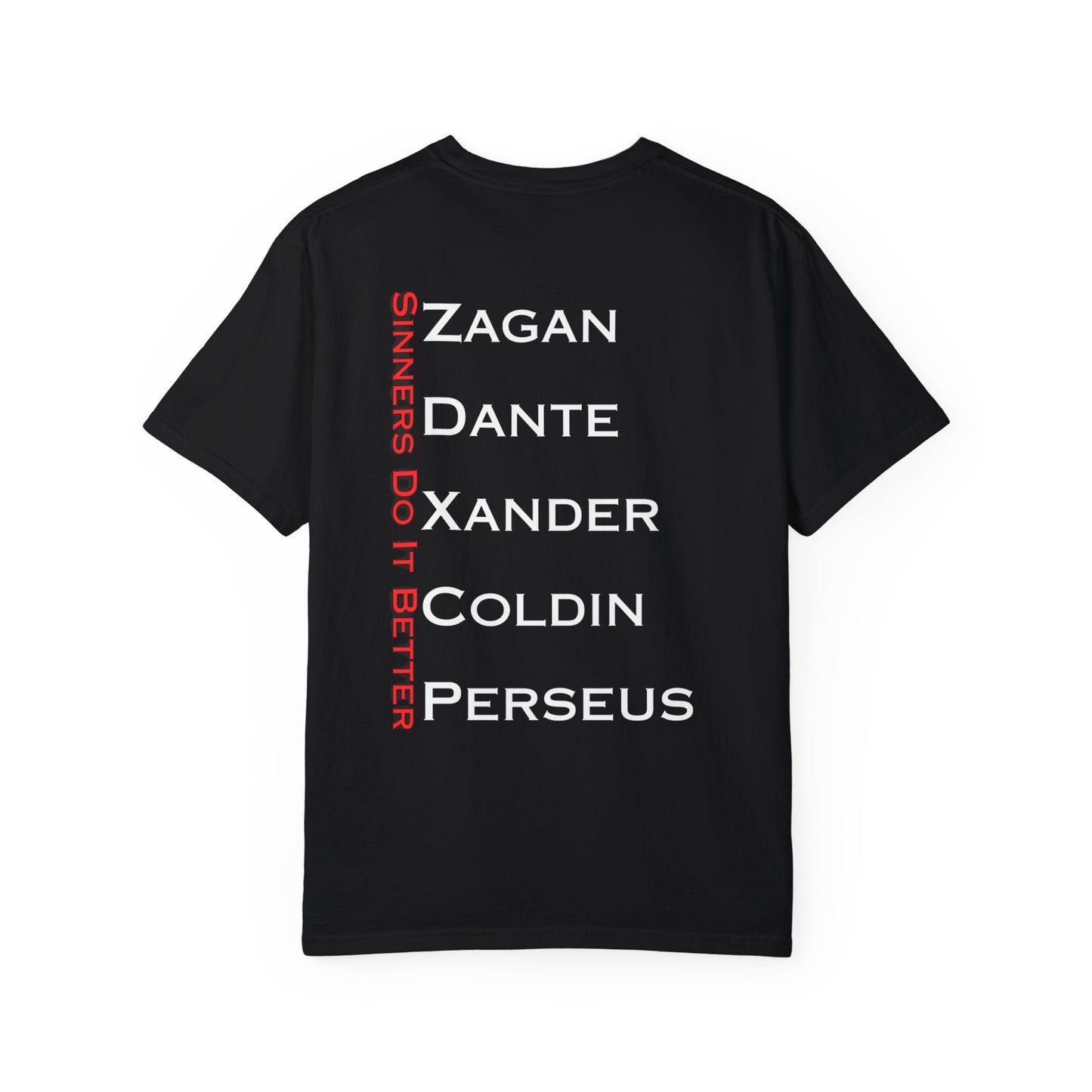 Merch (SDIB) - Apparel - band member's names T-shirt