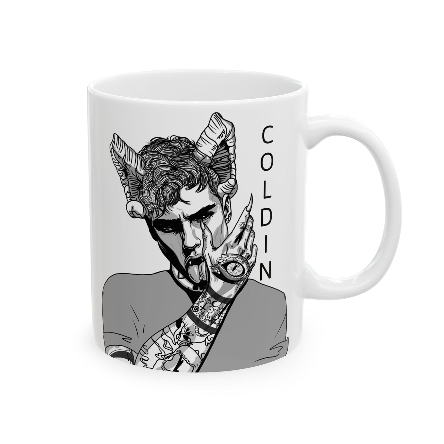 Merch (SDIB) - MISC - Coldin Ceramic Mug, (11oz, 15oz)