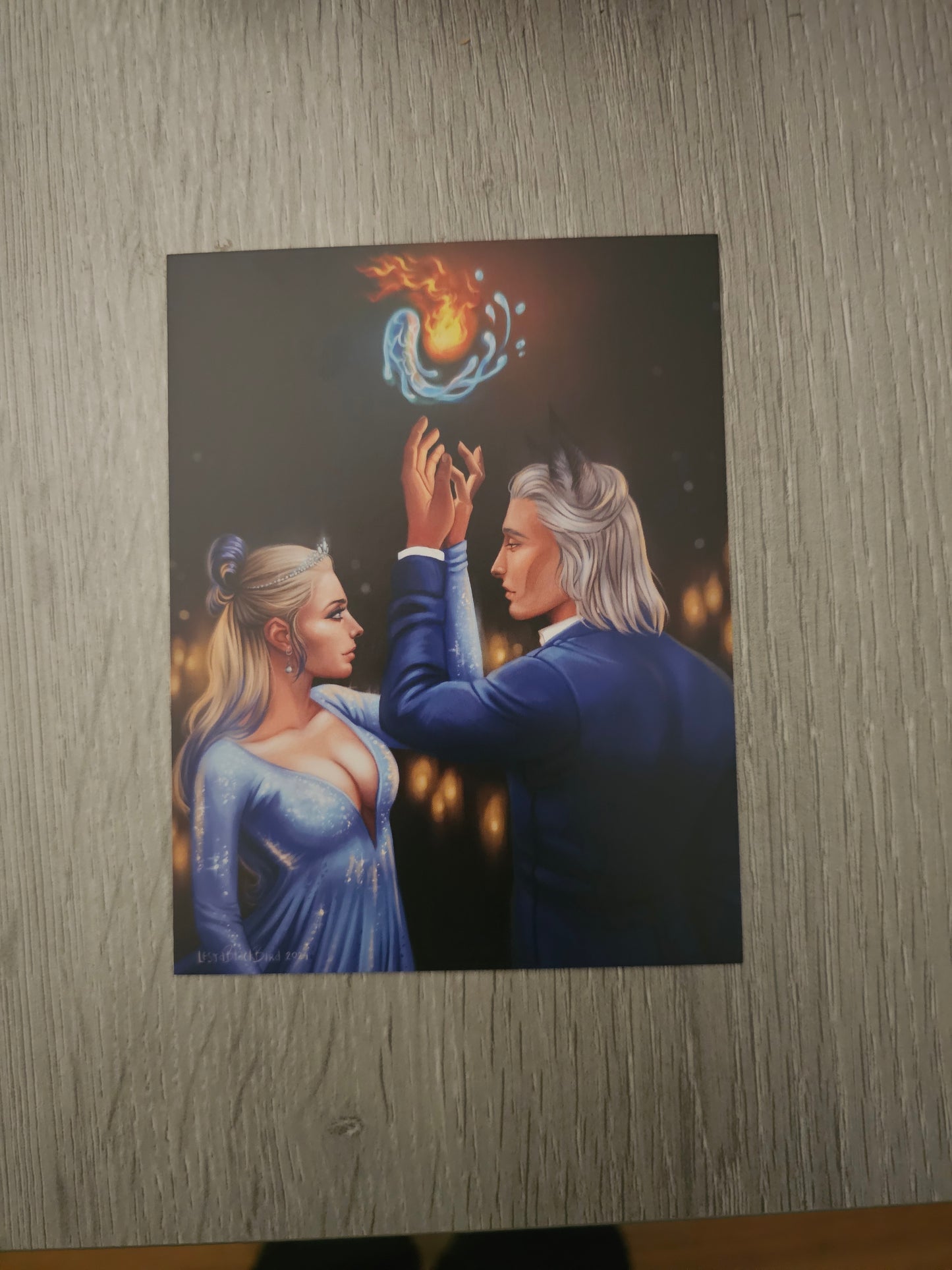 Merch (BFT) - Art Print - COTC Two Hearts Dance
