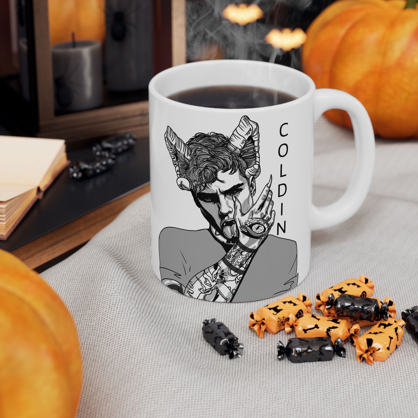 Merch (SDIB) - MISC - Coldin Ceramic Mug, (11oz, 15oz)