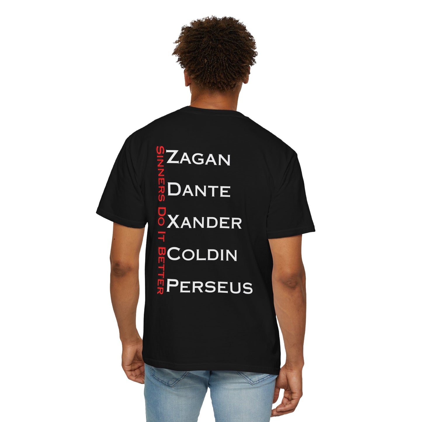 Merch (SDIB) - Apparel - band member's names T-shirt