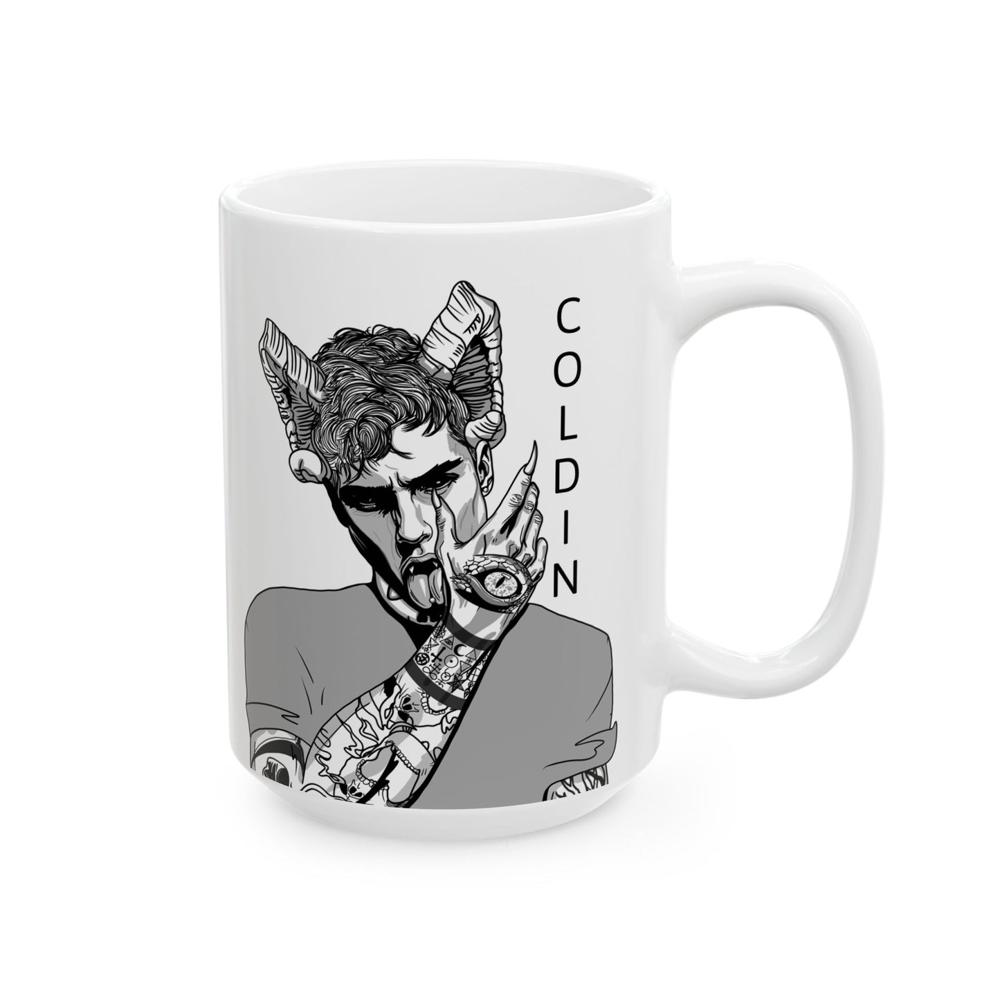 Merch (SDIB) - MISC - Coldin Ceramic Mug, (11oz, 15oz)