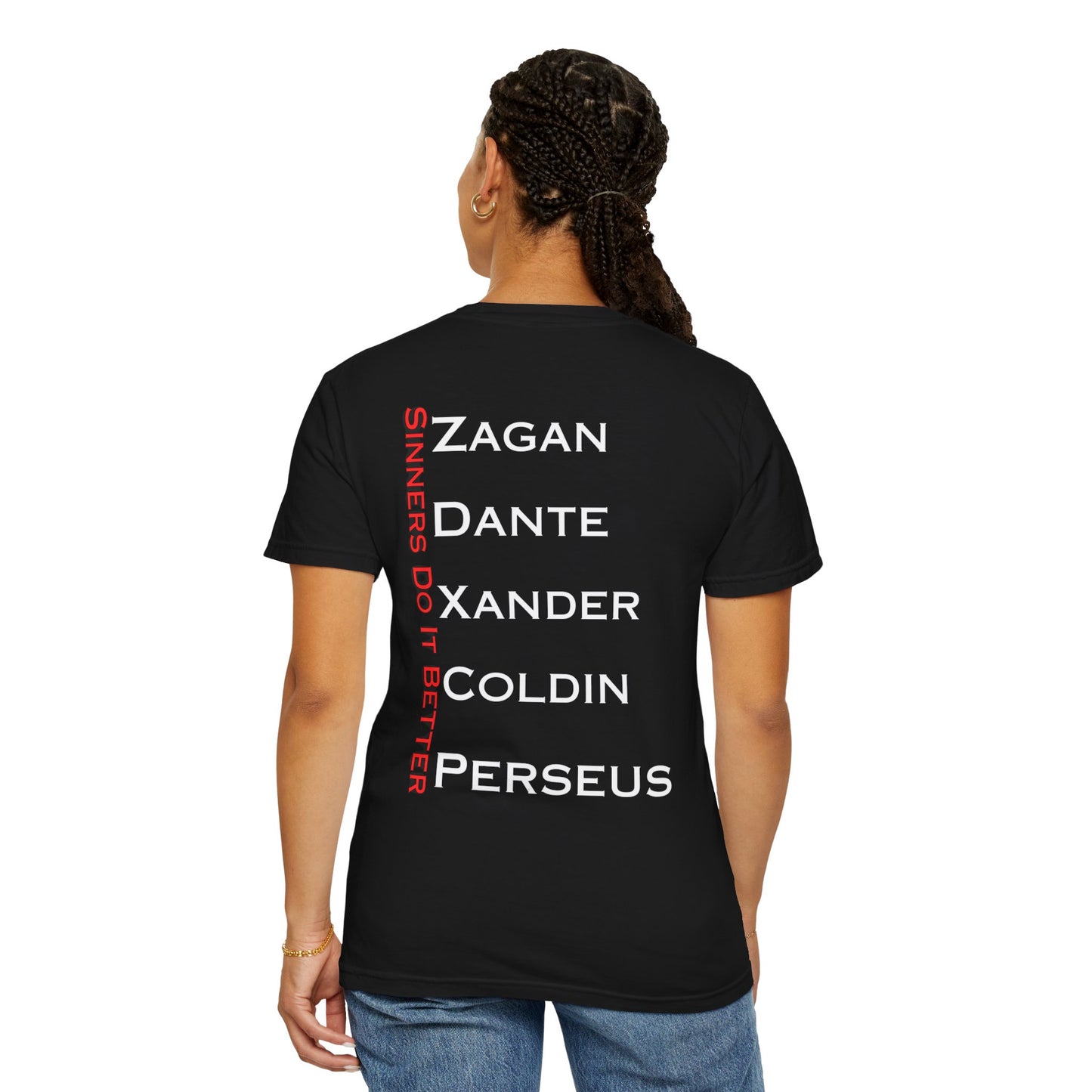 Merch (SDIB) - Apparel - band member's names T-shirt