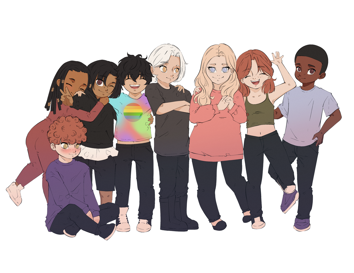 Merch (BFT) - Sticker - FOTF Found Family