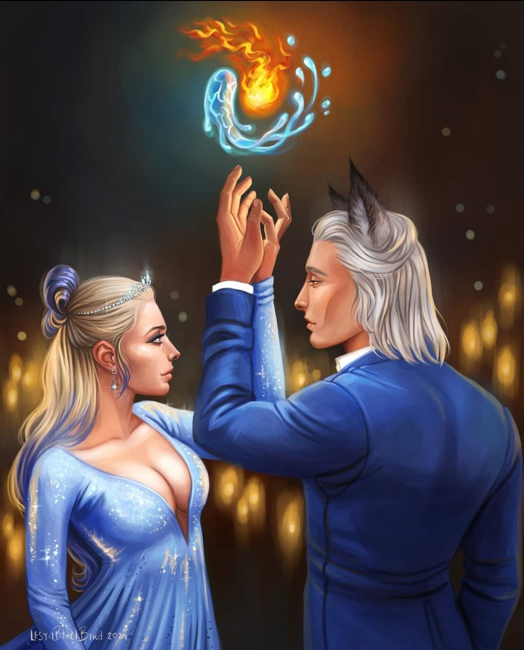 Merch (BFT) - Art Print - COTC Two Hearts Dance