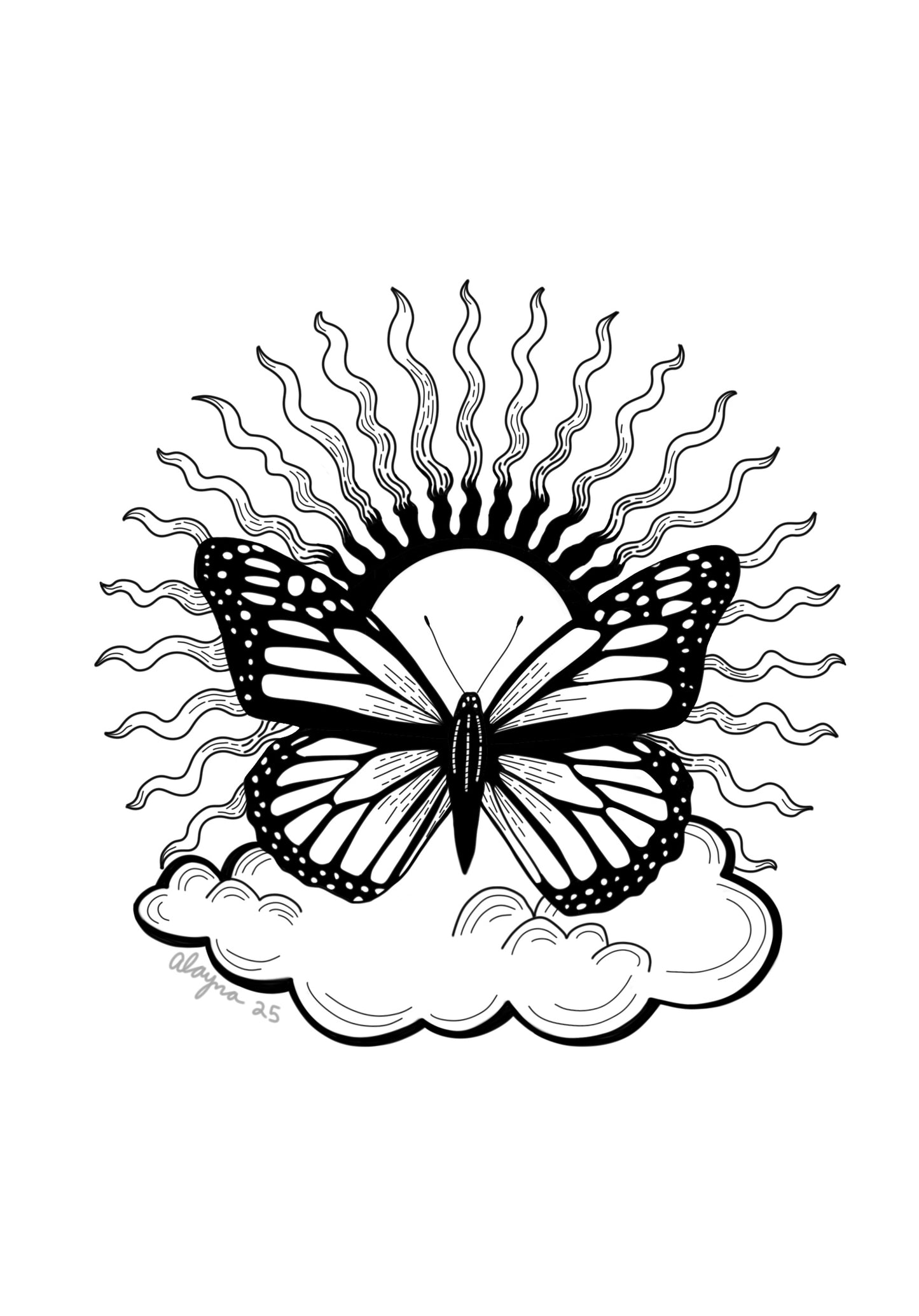 Merch (SDIB) - Sticker - Butterfly