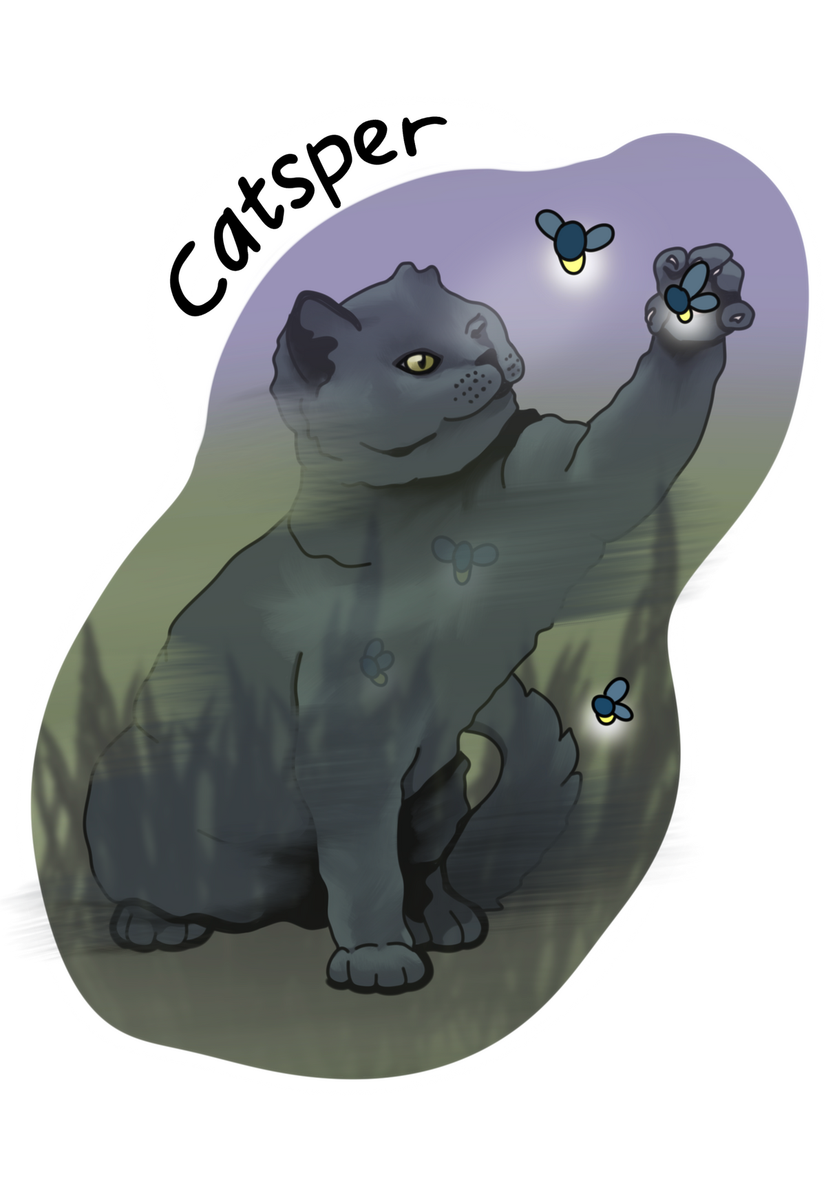 Catsper Sticker