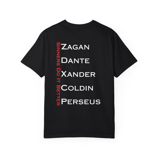 Merch (SDIB) - Apparel - band member's names T-shirt