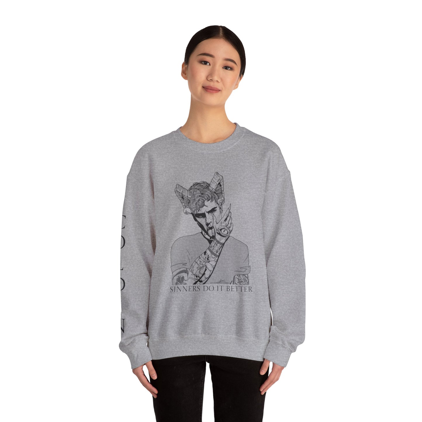 Merch (SDIB) - Apparel - Coldin Stenciled Sweatshirt