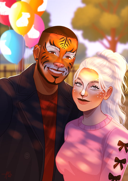 Dante & Serenity Art Print