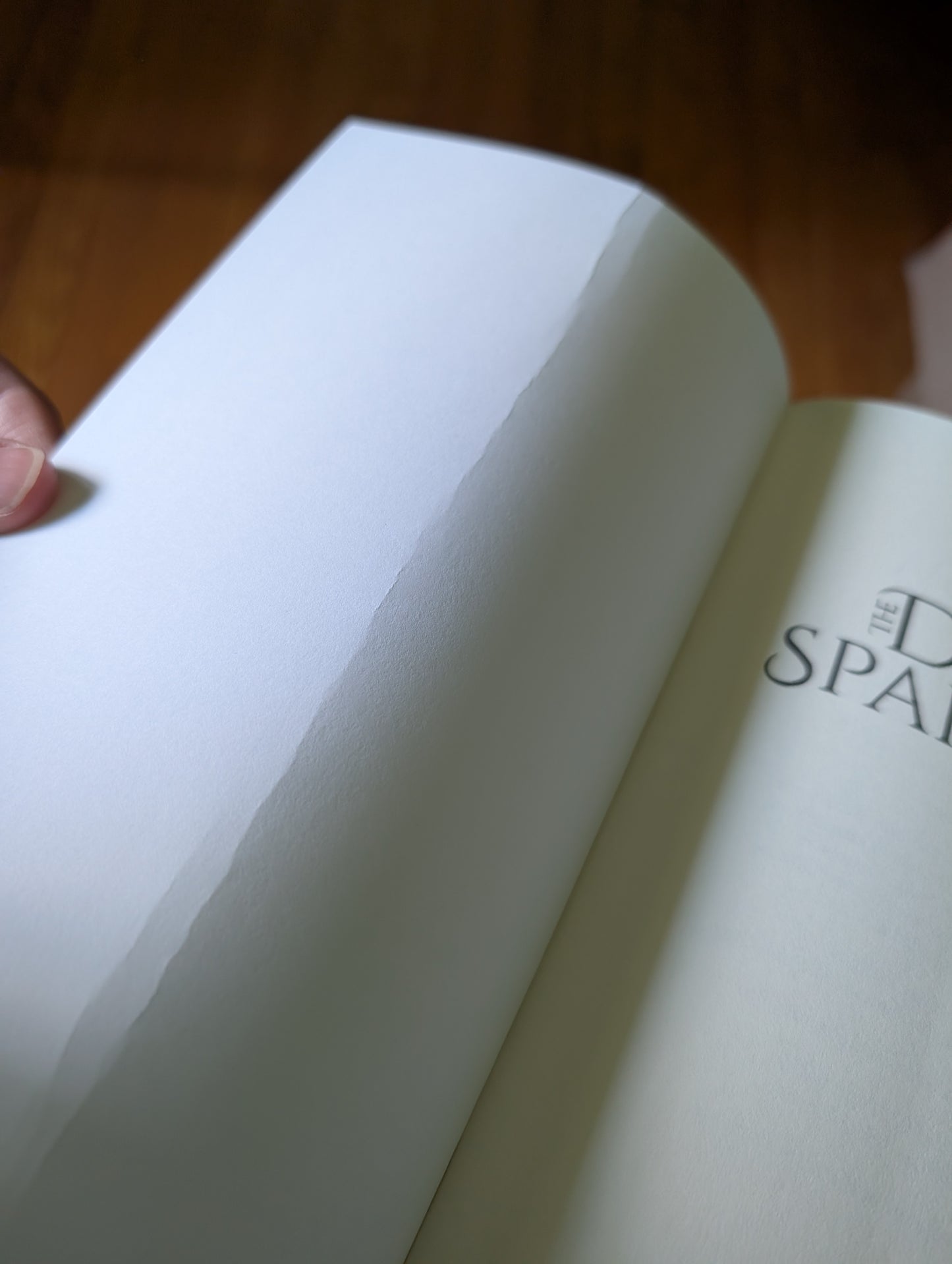 BOOK: Signed DAMAGED Discounted Paperback TDAHS