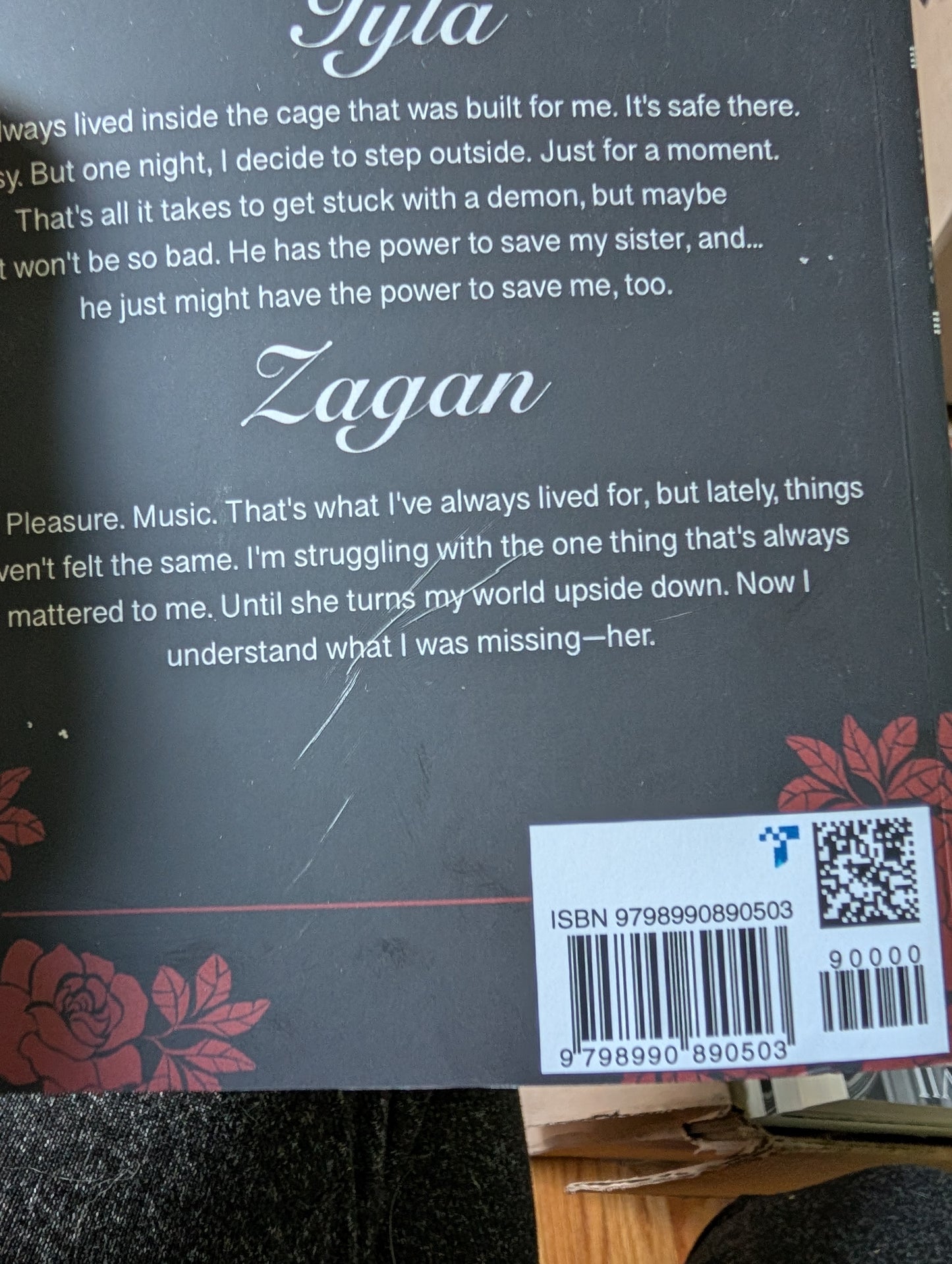 BOOK: Signed DAMAGED Discounted Paperback TDAHS