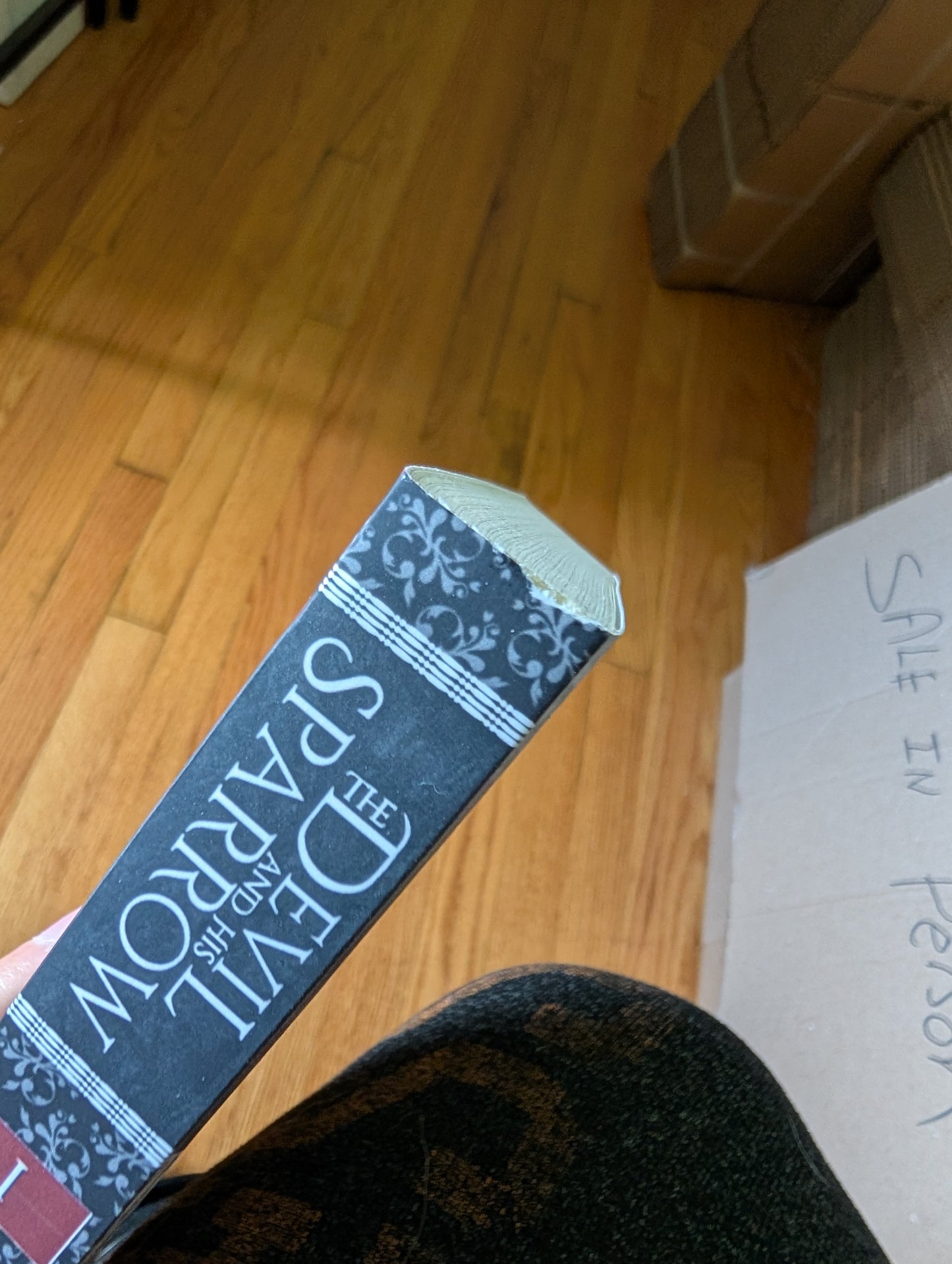 BOOK: Signed DAMAGED Discounted Paperback TDAHS