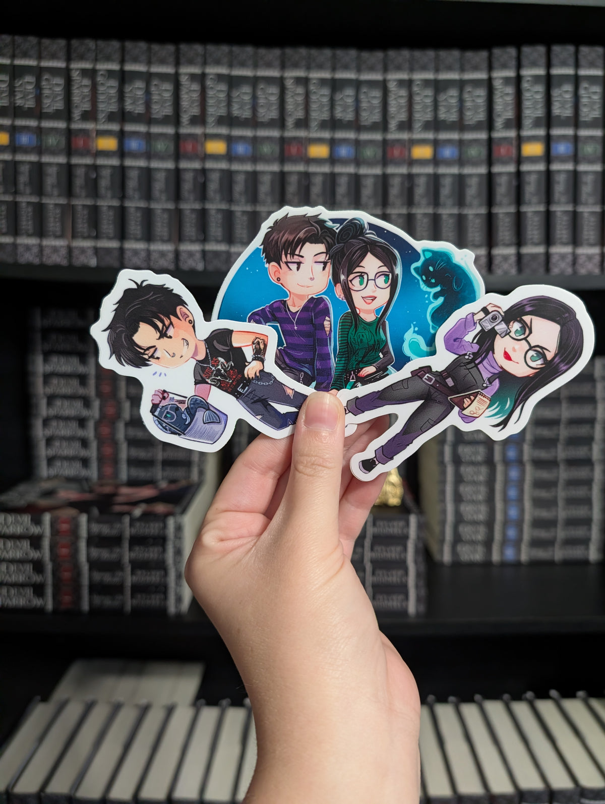 TDAHGhost Chibi Art Sticker Bundle
