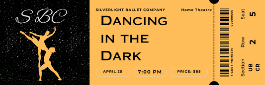 Merch (SDIB) - Bookmark - ballet ticket